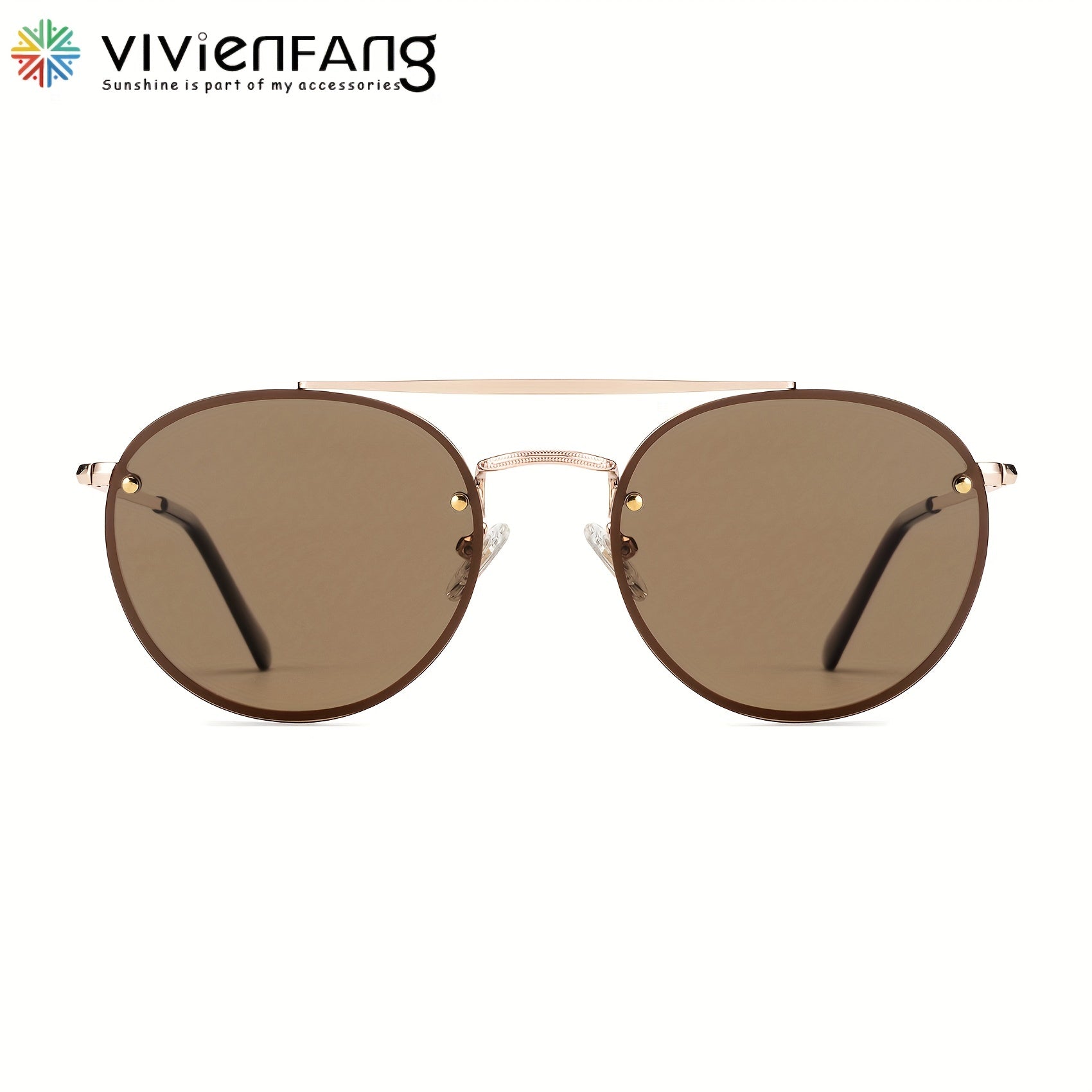 Men's Round Frame Sports Sunglasses UV Protection Cycling Fishing