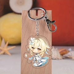 Acrylic 5 49 Cm Games Keychain Anime Toys Two Sided Keyring