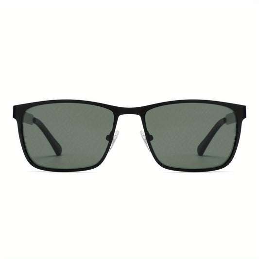 OUWEN Polarized Aviator Sunglasses Men Night Vision Driving Glasses VF2204