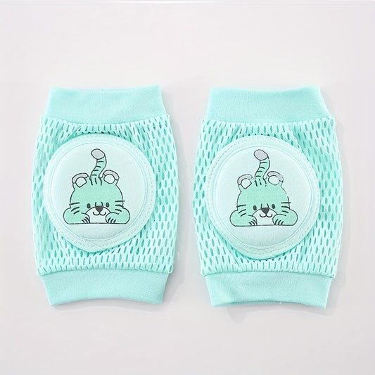 Breathable Mesh Baby Knee Pads for Crawling and Walking