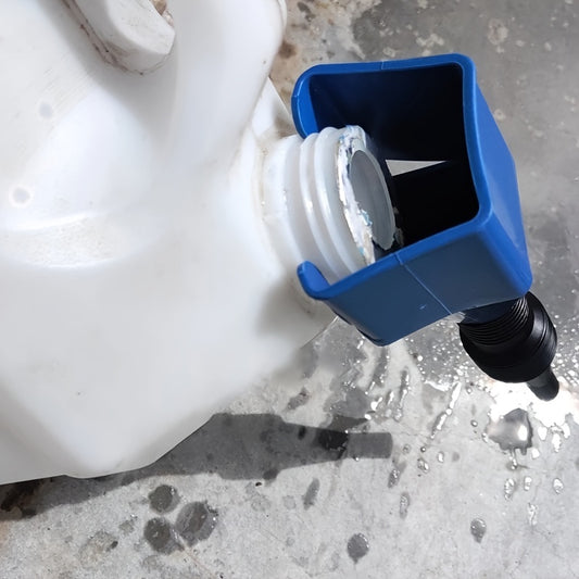 Plastic Car Motorcycle Refueling Funnel Gasoline Engine Filter Transfer Tool