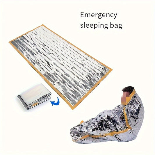 Emergency Sleeping Bag for Outdoor Camping Heat Insulation