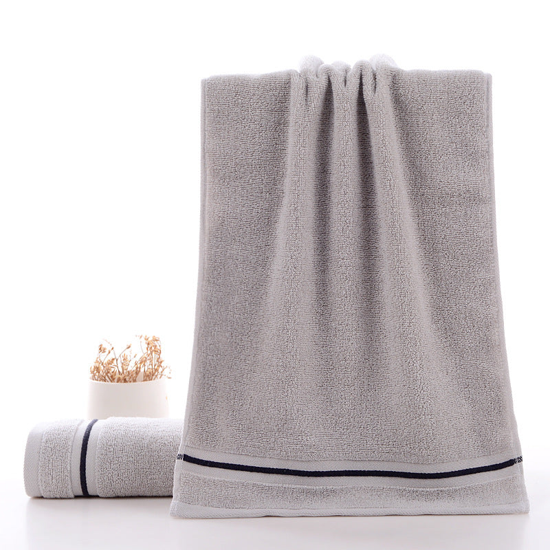 3 Pack Bathroom Cotton Hand Towel Quick Dry Towel Set Pink Grey