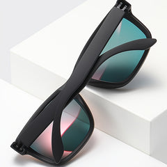 Men's Polarized Square Sunglasses UV Retro Glasses