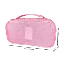 Minimalist Solid Underwear Storage Bag Lightweight Portable Clothes Organizer