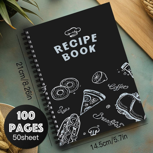 Meal Plan & Shopping List Spiral Notebook Office Supplies