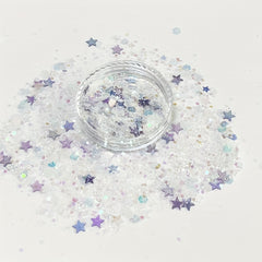 10g Star Glitter Pink Sequins Nail Epoxy Resin Filler DIY Jewelry Making