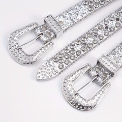Men's Rhinestone Hip Hop Belt for Pants