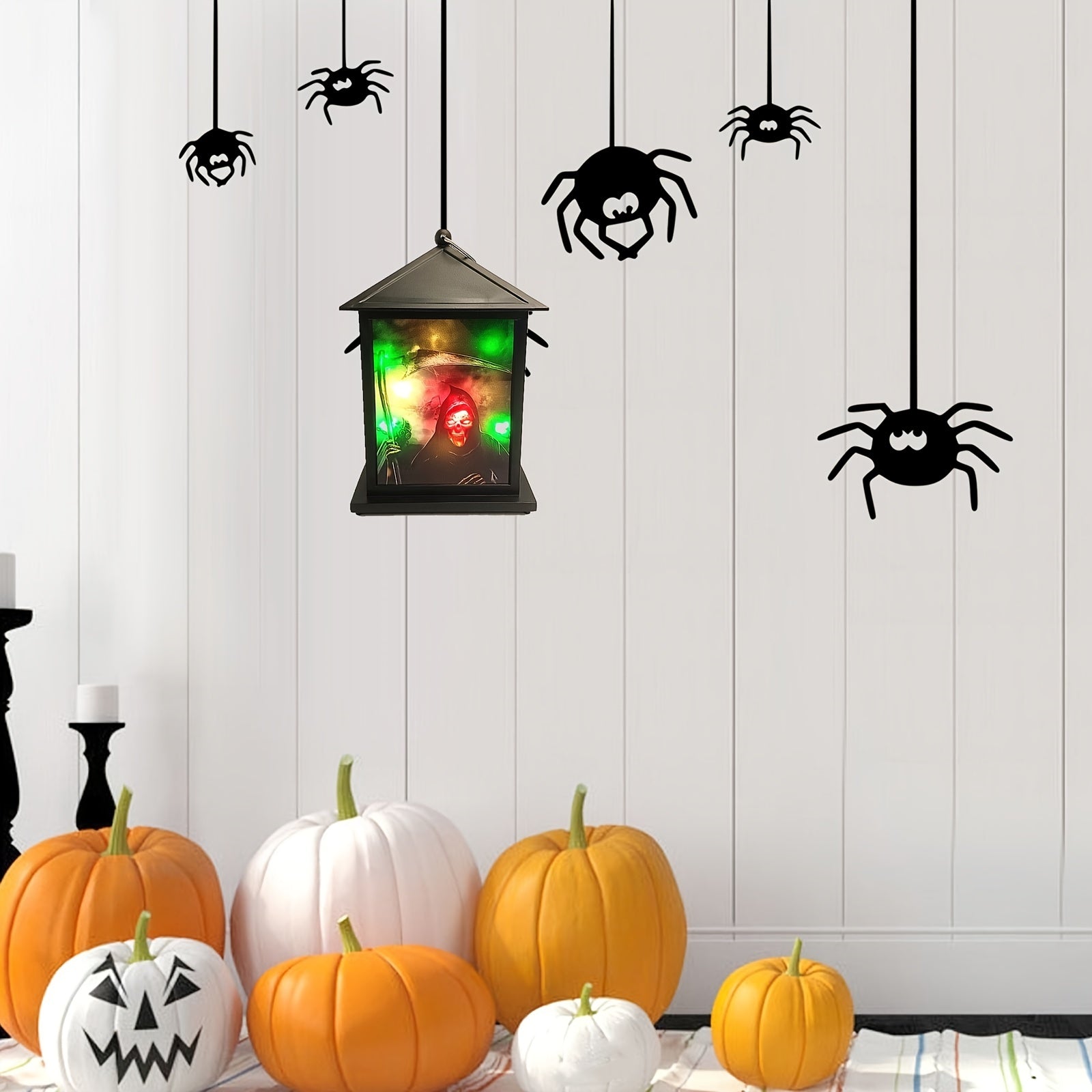 Halloween Death Call Horror LED Sound Lights Combo Box 1.5V Night Light