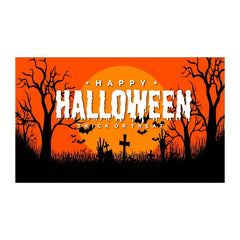 Halloween Banner Background Cloth Party Decorations
