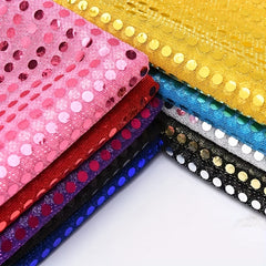 3yards Wedding Background Mesh Gauze Curtain with Sparkling Bead Fabric
