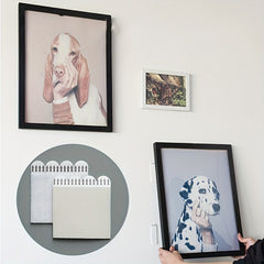Removable Wall Hooks 12pcs + Double Sided Adhesive Strips