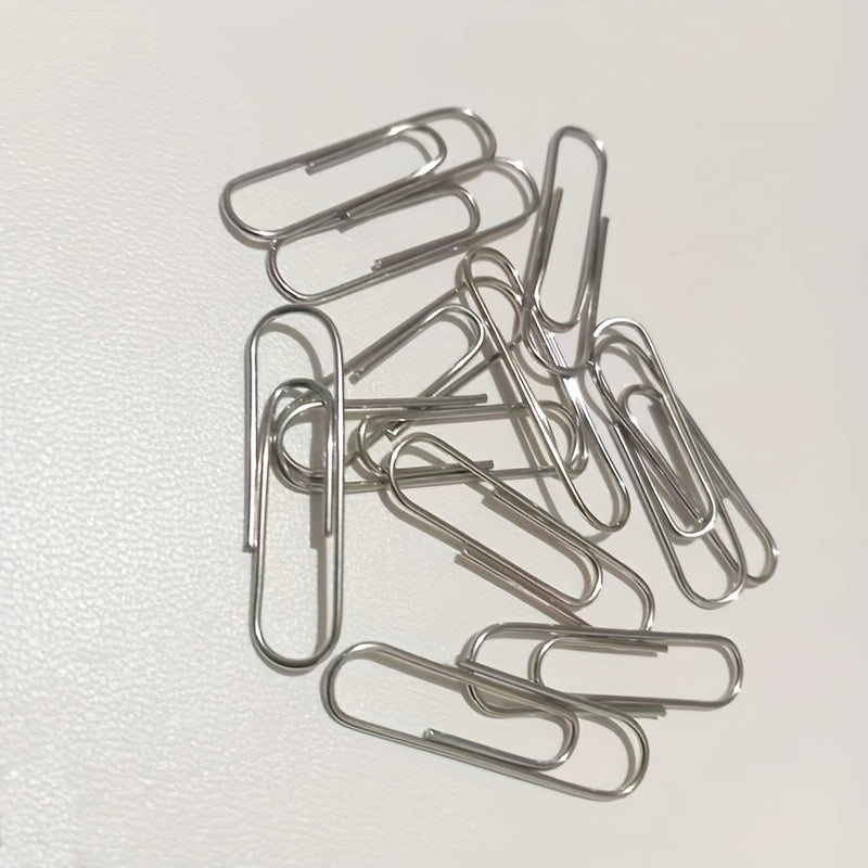 80pcs No 3 Metal Paper Clip Stationery