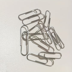 80pcs No 3 Metal Paper Clip Stationery