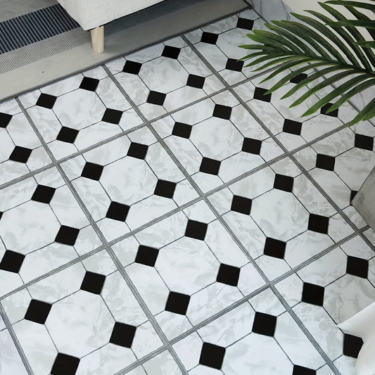 Peel And Stick Flooring Sticker 1-2mm Waterproof Bathroom Kitchen