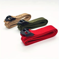 Durable Plastic Buckle Strap for Camping & Hiking Gear Security