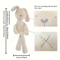 Soft & Cuddly Rabbit Plush Toy Earthmama Long Legged Rabbit Pink Stuffed Animal