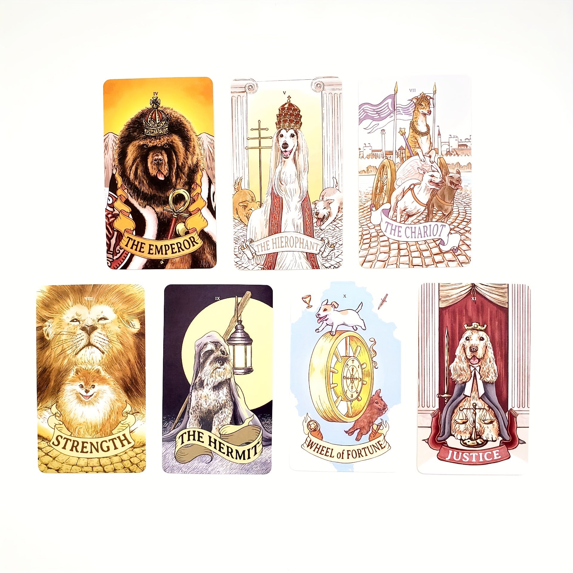 Lovely Dog Tarot Card Exclusive Deck for Beginners & Experts