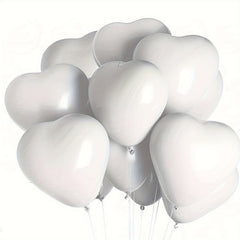 20pcs Heart Balloons Perfect For Wedding Christmas Decoration
