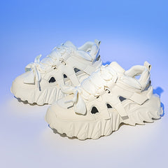 Women's Leather Sandals with Foam Bottom