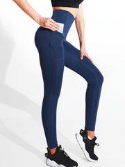 High Waist Yoga Pants Quick Dry With Pocket High Stretch Legging