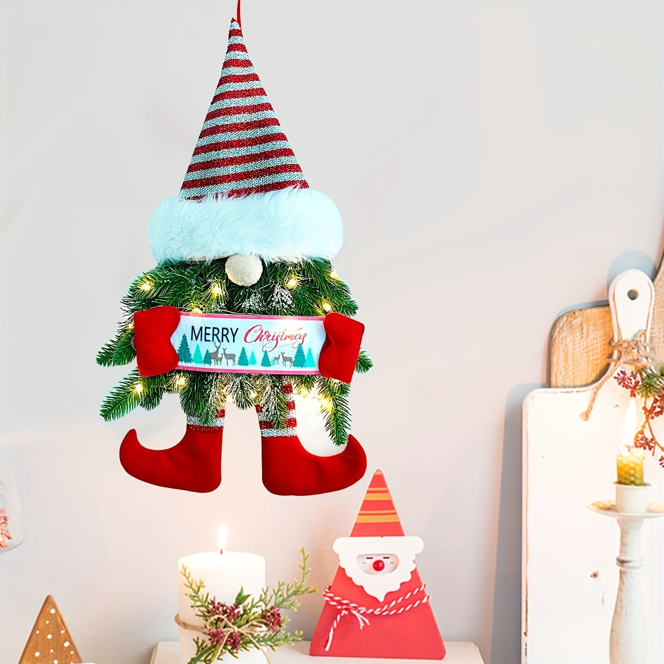 Christmas No Face Doll Door Hanging Decoration