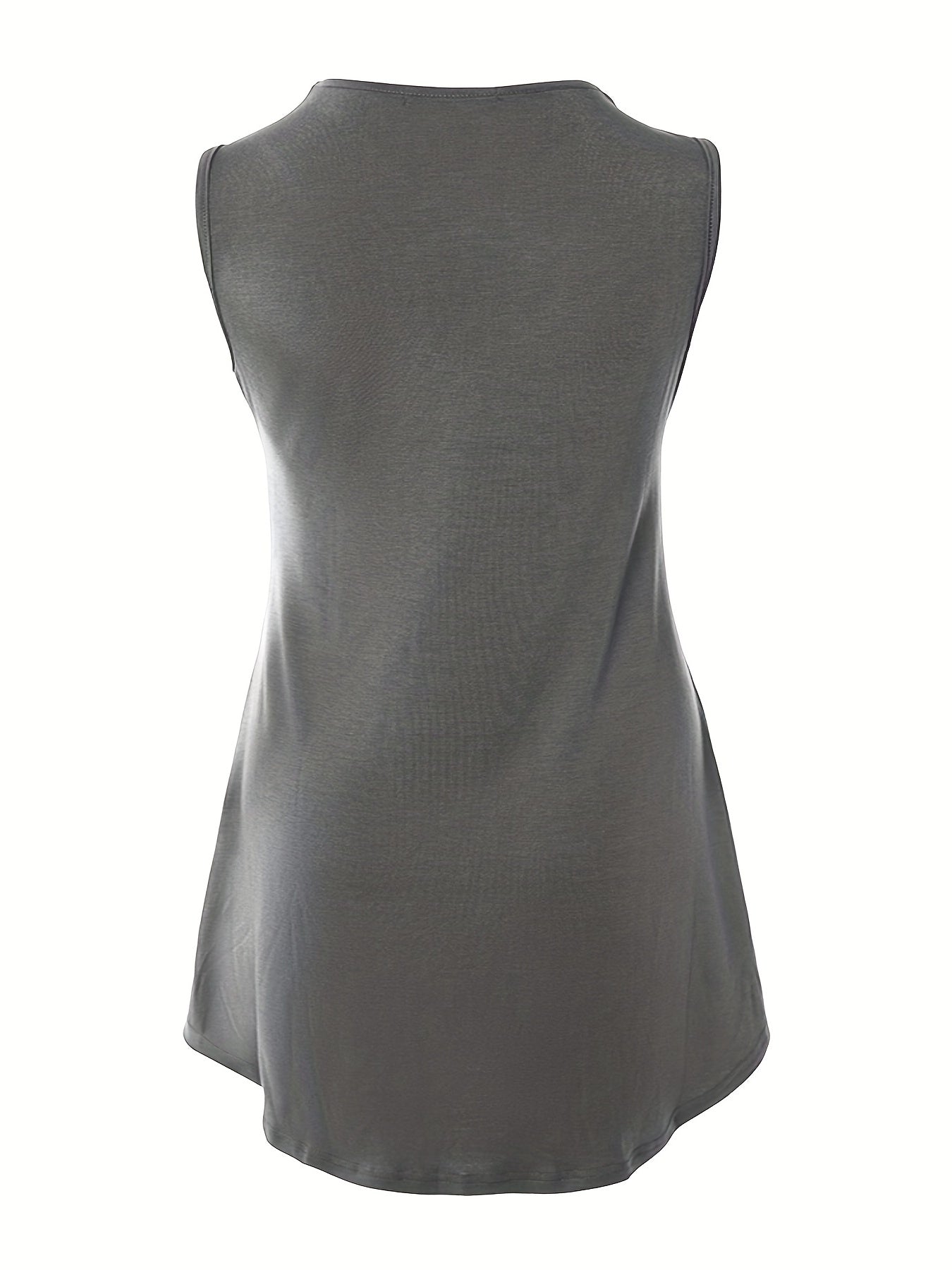  Casual Dress Women's Plus Solid Cut Out V Neck Dress