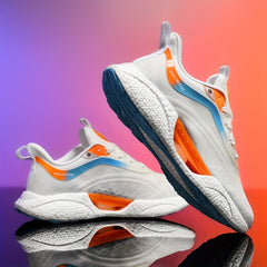 Thick Sole Lightweight Running Shoes Breathable Non Slip Outdoor Sneakers