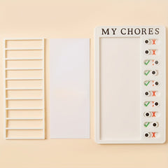 11pcs Cardholder with 10 Blank Papers - Time Management Plan Table