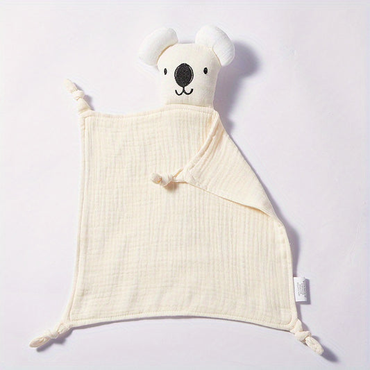 Baby Koala Comfort Towel, 100% Cotton Green Grey