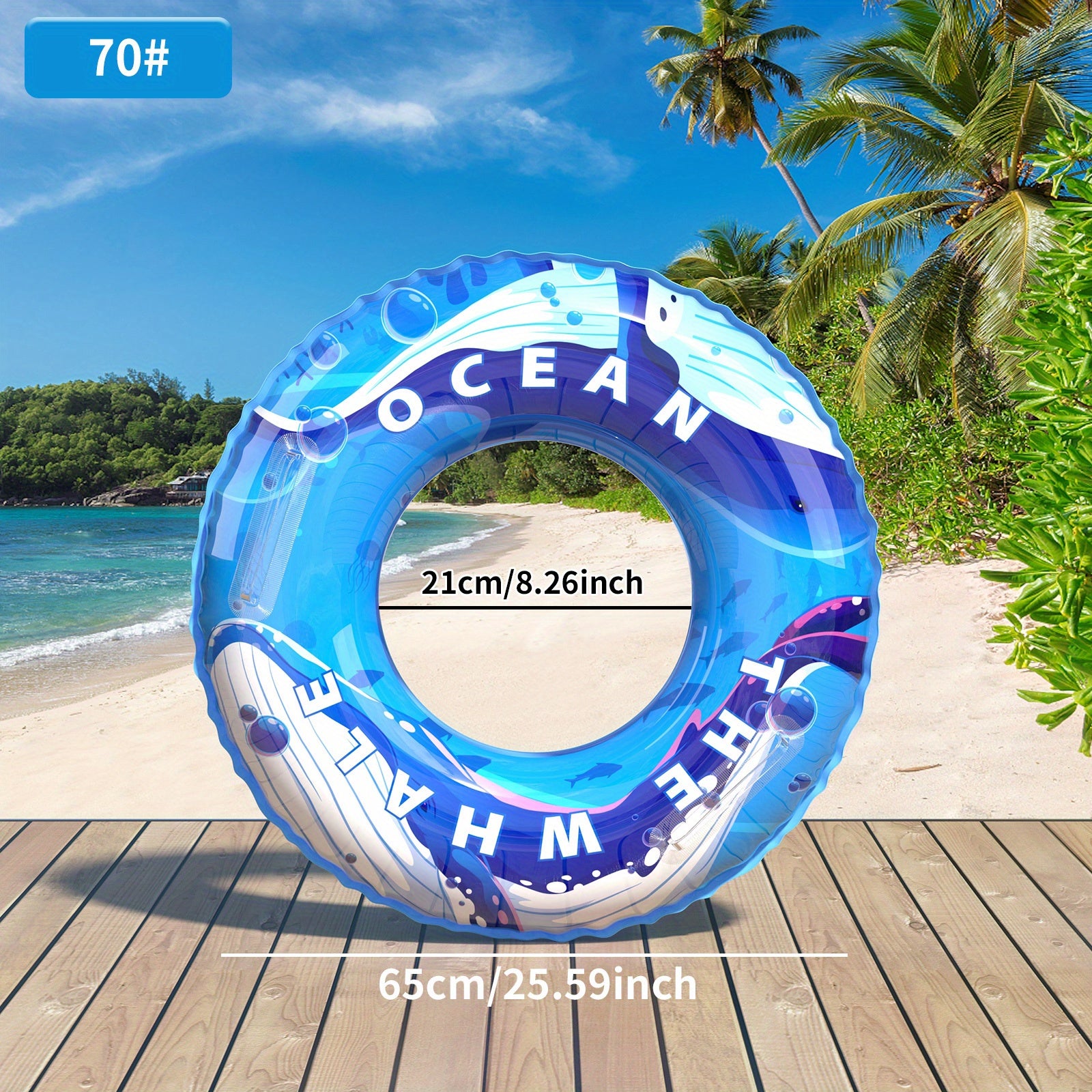 Kids Swimming Ring Cartoon Inflatable Float
