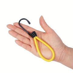 3pcs Camping Tent Elastic Rope With Hook for Hiking