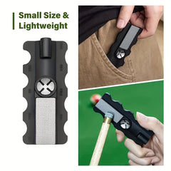 5 In 1 Pool Cue Tip Tool Billiards Snooker Cue Care Gear Trimmer Tapper