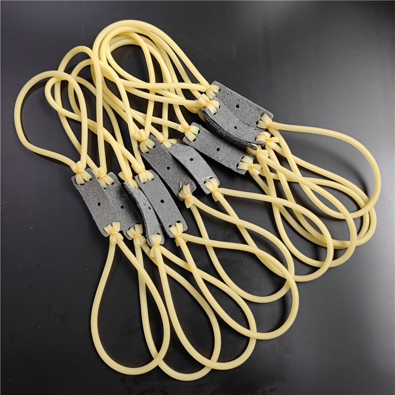 10pcs 3050 Style Elastic Tubular Bands Replacement Rubber Band Random