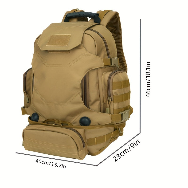 40L Outdoor Multipurpose Backpack Waterproof Wear-resistant Nylon Backpack