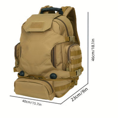 40L Outdoor Multipurpose Backpack Waterproof Wear-resistant Nylon Backpack
