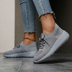 Mesh Breathable Running Shoes Lightweight Wear Resistance Non Slip Casual
