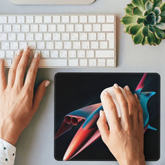 Virtual Fighter Pattern Rectangular Mouse Pad 20x24cm Home Office