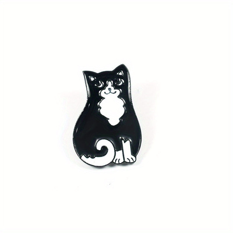Animal Brooch Pig Cat Tiger Badge Bags Clothes Accessories For Men