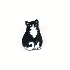 Animal Brooch Pig Cat Tiger Badge Bags Clothes Accessories For Men