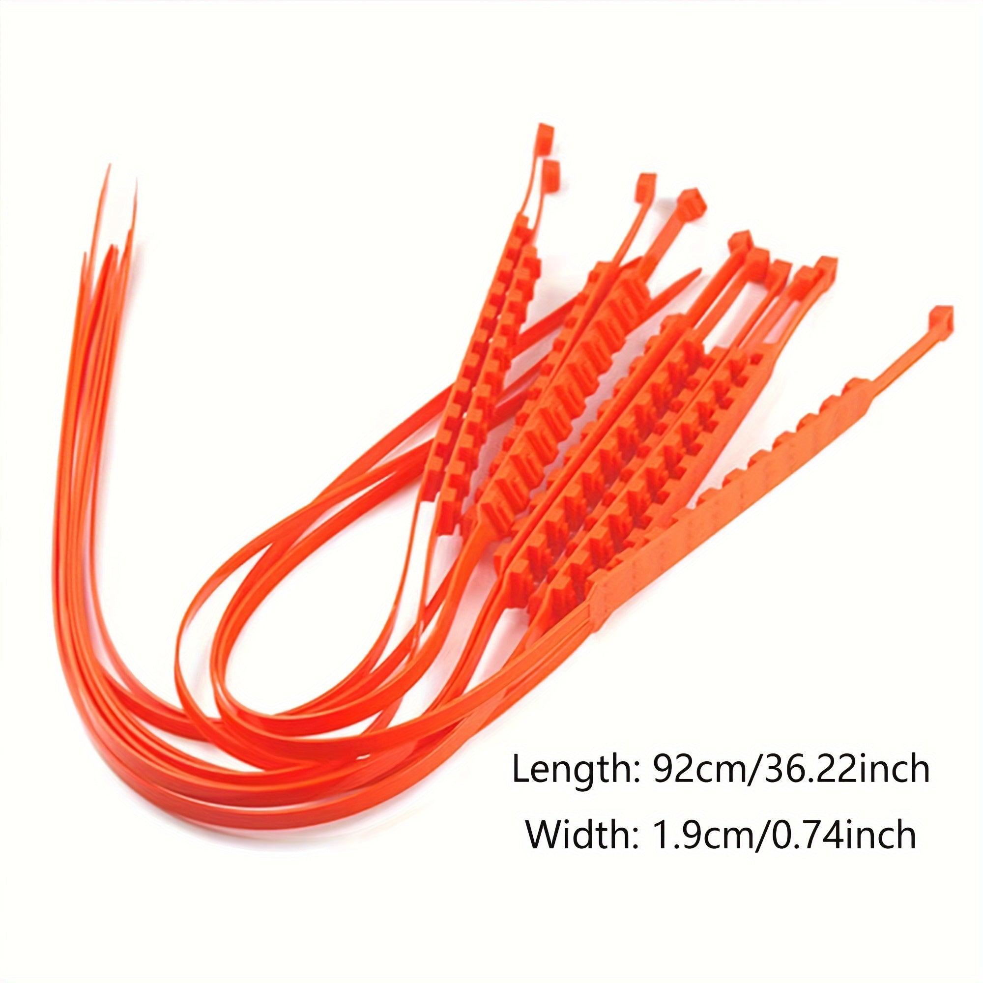 5pcs Disposable Car Non-slip Chain Ties for Snow Mud Road Emergency