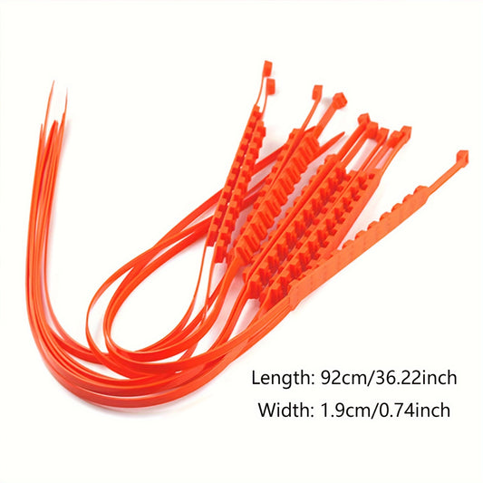 5pcs Disposable Car Non-slip Chain Ties for Snow Mud Road Emergency