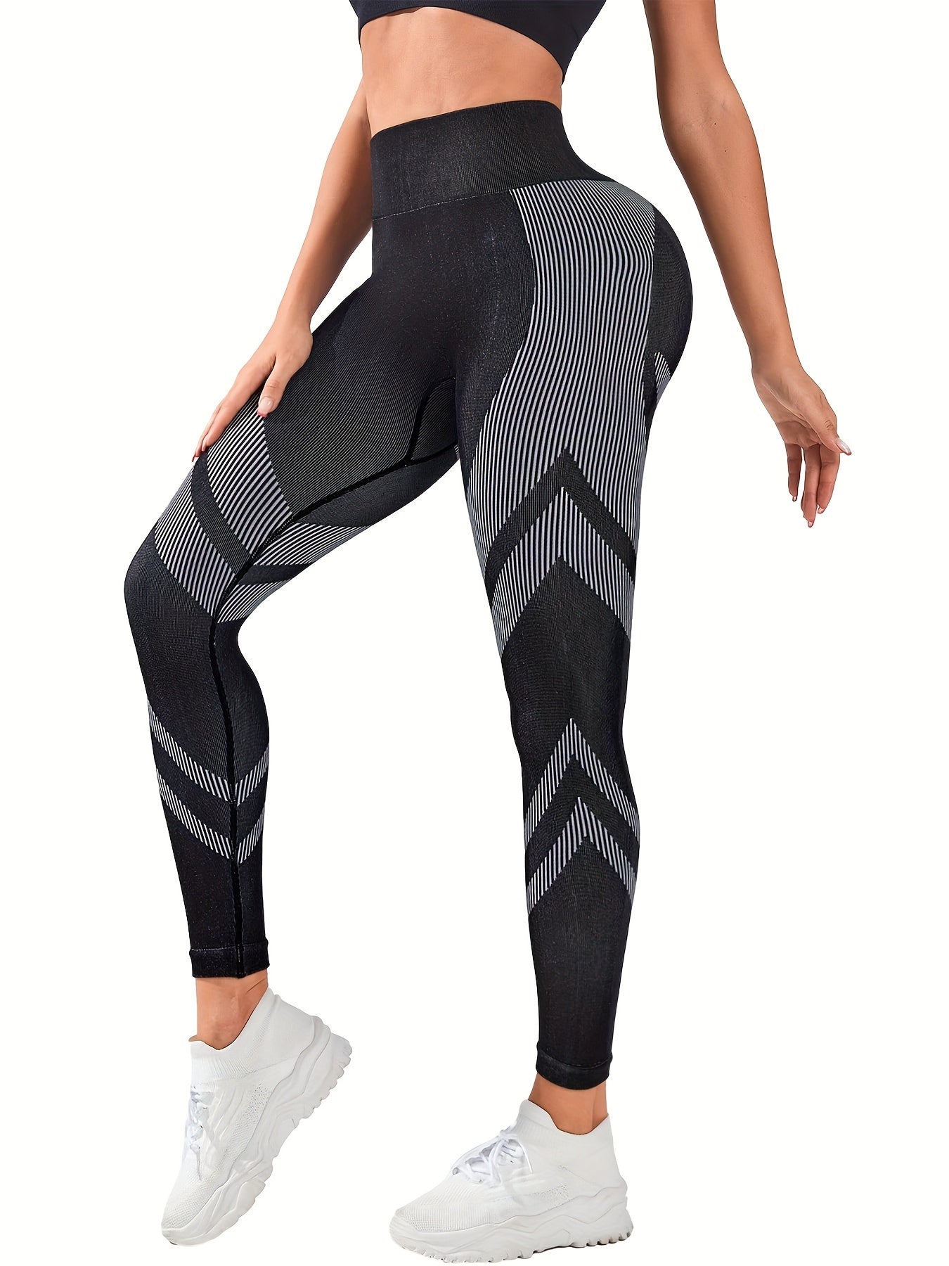 Tummy Control Fitness Pants High Waist Yoga Leggings For Women