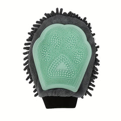 Pet Bathing Gloves Double Sided Dog Cleaning Massaging Gloves