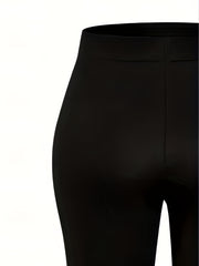  High Waist Flare Leg Pants