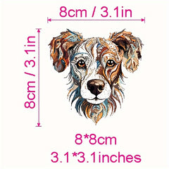 Dog Style HTV Iron On Transfer Vinyl Decor DIY Heat Transfer Printing