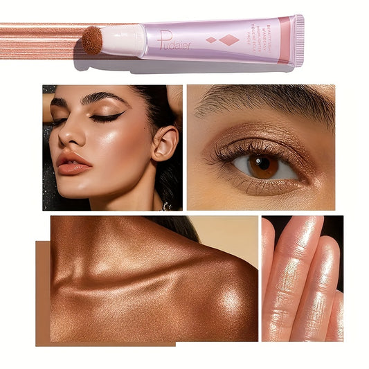 Long Lasting 3-in-1 Liquid Contouring Blush Highlighter