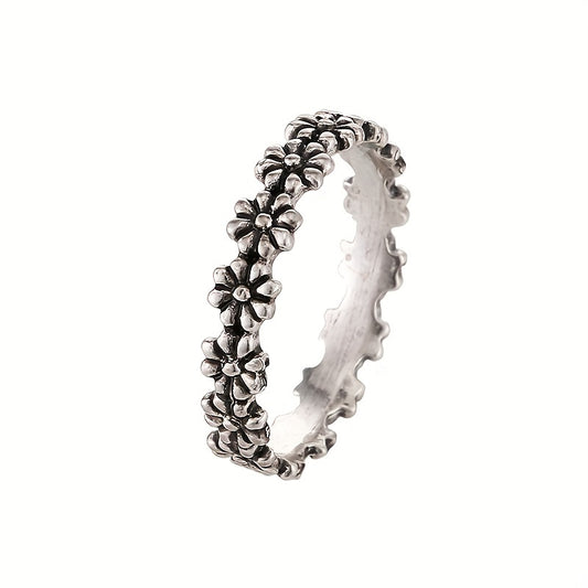 Vintage Daisy Ring Punk Style Gothic Jewelry Decor Boho Style