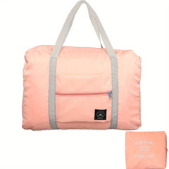 Foldable Luggage Storage Bag Waterproof Duffel for Travel Shopping Weekends