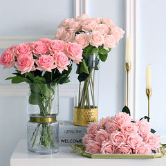 6pcs Hand Moisturizing Roses Bouquet Wedding Decoration